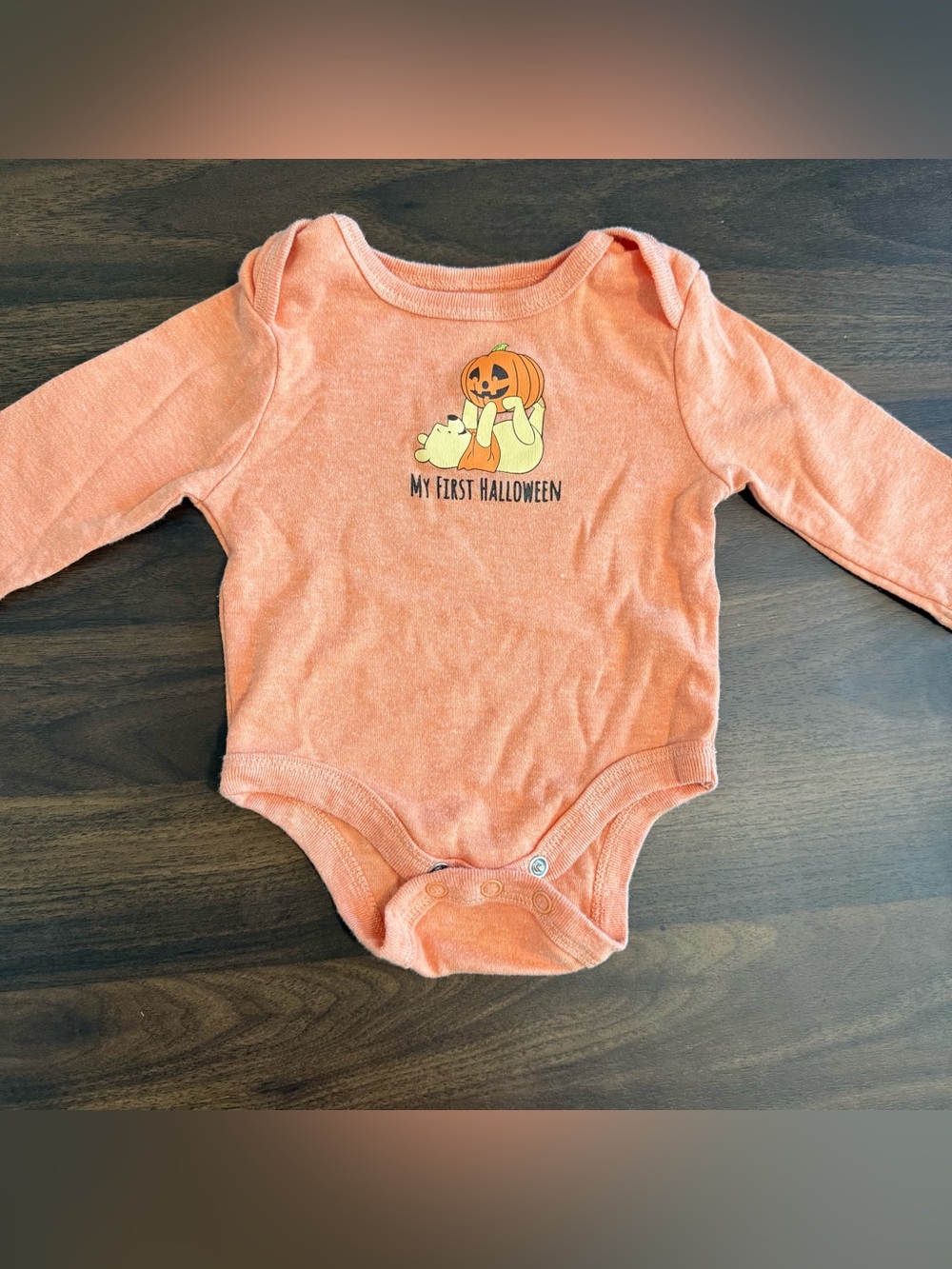 Baby Disney Winnie the Pooh Halloween onesie
